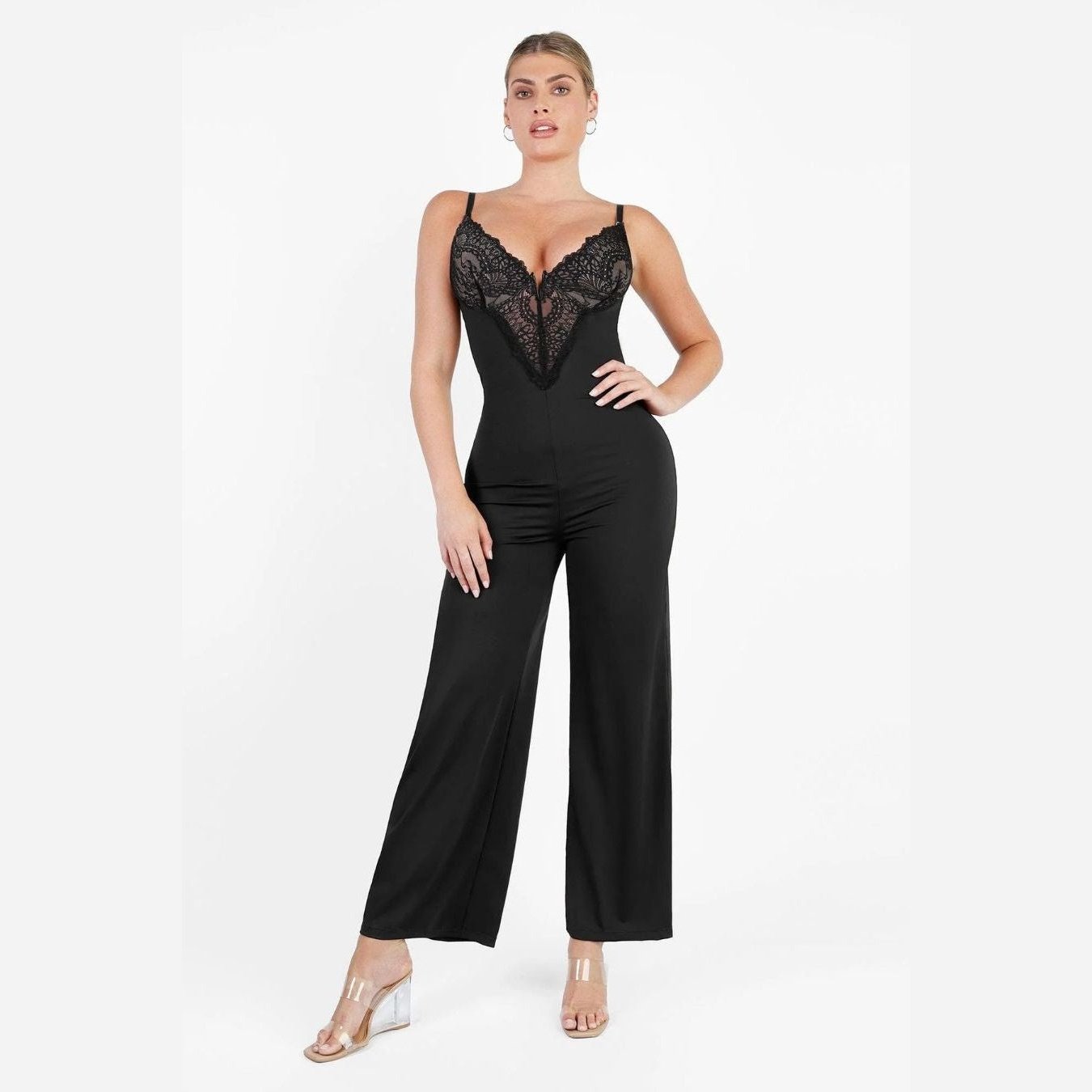 Dentelle Jumpsuit - Luksuskjole med Shapewear