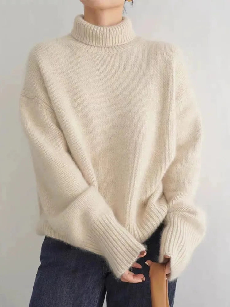 Lin - Cashmere Turtleneck-genser