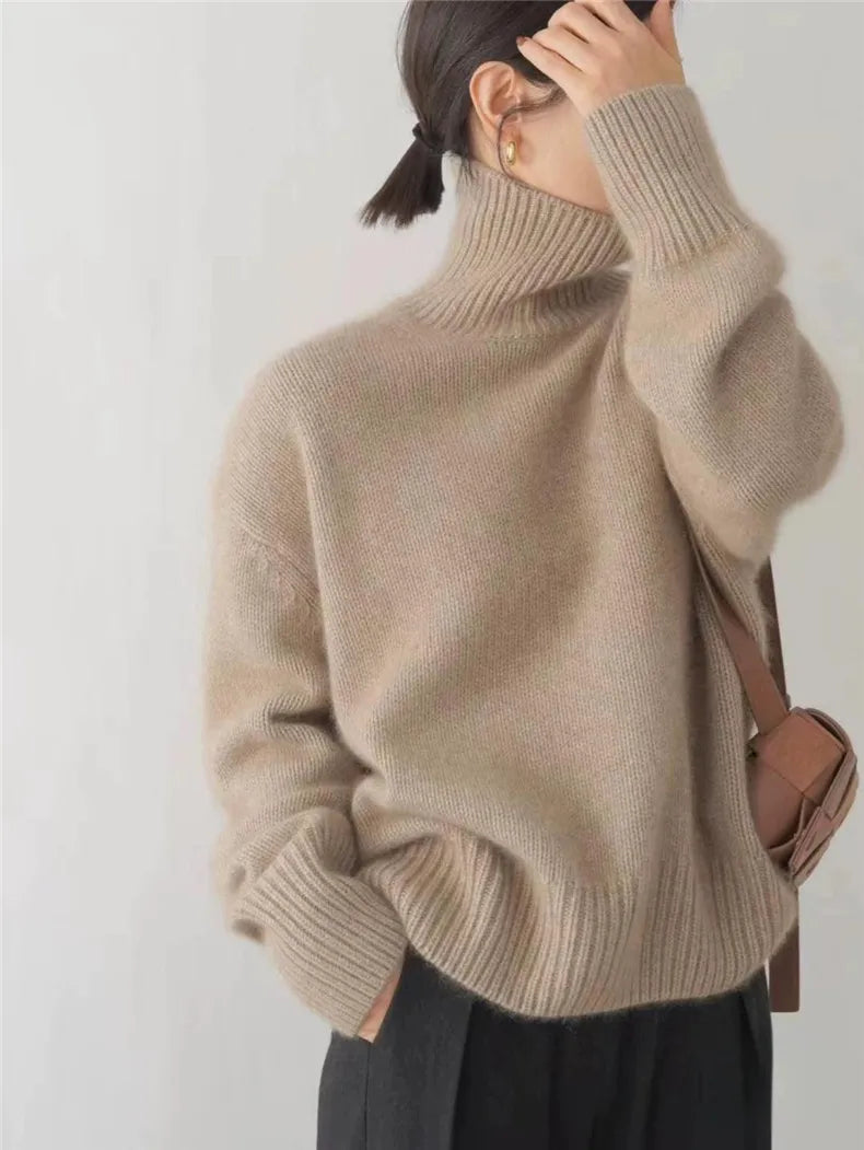 Lin - Cashmere Turtleneck-genser