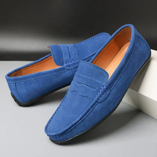 Jacob™ - Loafer i Semsket Skinn